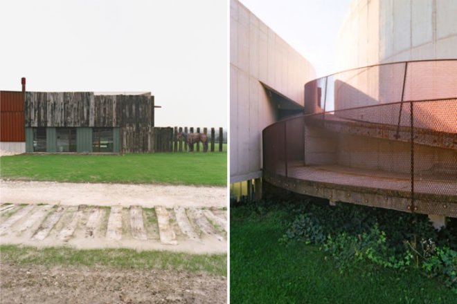 Yuppie Ranch House, Elastico, farm house, green roof, reclaimed materials, reclaimed wood, italy