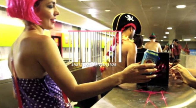 Rio de Janeiro, beer turnstyle, recycling, safety, AlmapBBDO, AmBev, Antarctica, beer, event, marketing, public transit