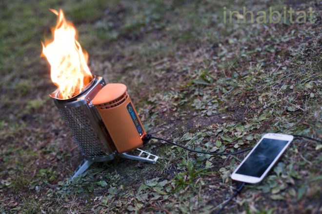 BioLite Campstove, BioLite, thermoelectric, thermal energy, wood stove