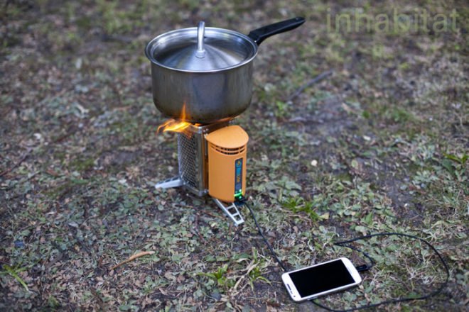 BioLite Campstove, BioLite, thermoelectric, thermal energy, wood stove