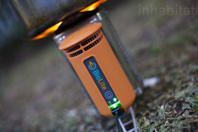 BioLite Campstove, BioLite, thermoelectric, thermal energy, wood stove