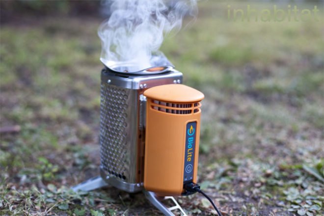 BioLite Campstove, BioLite, thermoelectric, thermal energy, wood stove