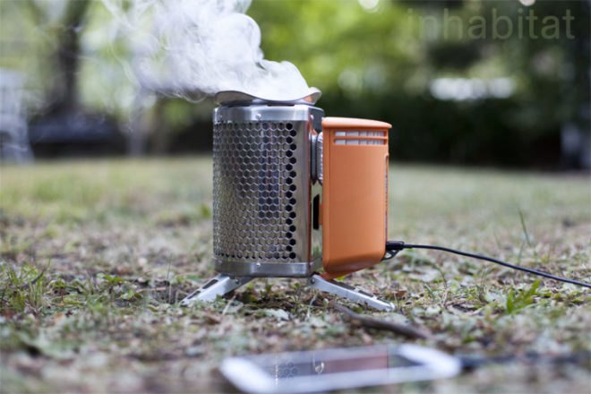 BioLite Campstove, BioLite, thermoelectric, thermal energy, wood stove
