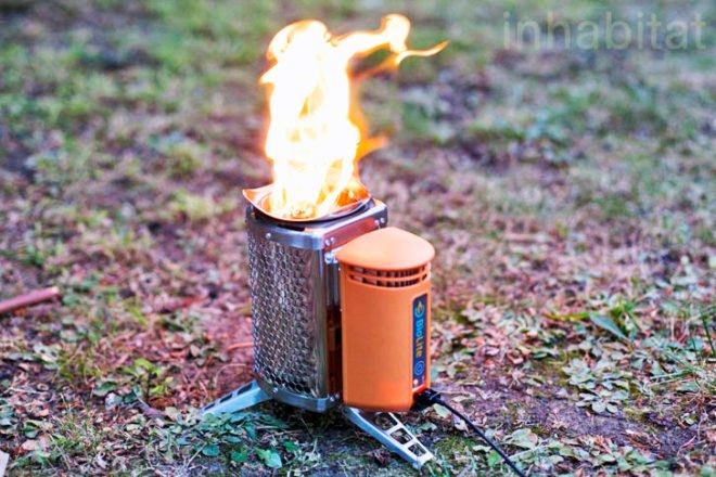 BioLite Campstove, BioLite, thermoelectric, thermal energy, wood stove