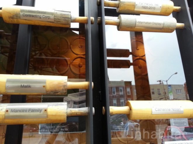 Breadbox Cafe, bread box cafe, breadbox, breadbox lic, long island city cafe, long island city bakery, long island city, renovated garage cafe, rolling pin cafe, rolling pins, green design, eco design, green nyc, sustainable design, queens cafes