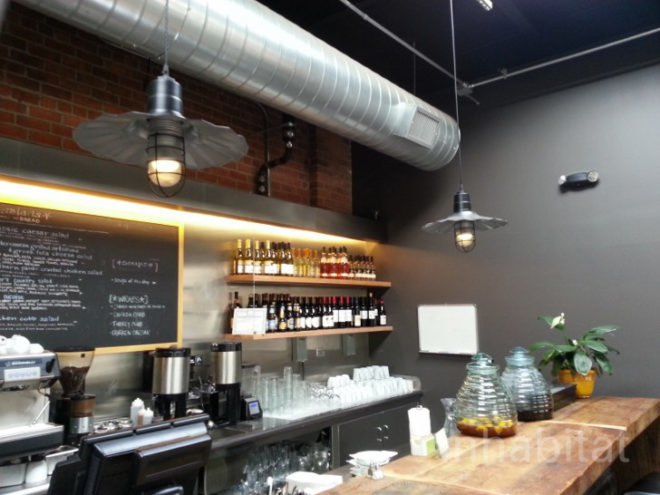 Breadbox Cafe, bread box cafe, breadbox, breadbox lic, long island city cafe, long island city bakery, long island city, renovated garage cafe, rolling pin cafe, rolling pins, green design, eco design, green nyc, sustainable design, queens cafes