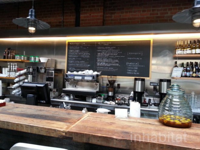 Breadbox Cafe, bread box cafe, breadbox, breadbox lic, long island city cafe, long island city bakery, long island city, renovated garage cafe, rolling pin cafe, rolling pins, green design, eco design, green nyc, sustainable design, queens cafes
