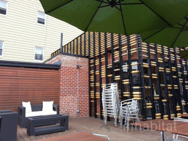 Breadbox Cafe, bread box cafe, breadbox, breadbox lic, long island city cafe, long island city bakery, long island city, renovated garage cafe, rolling pin cafe, rolling pins, green design, eco design, green nyc, sustainable design, queens cafes