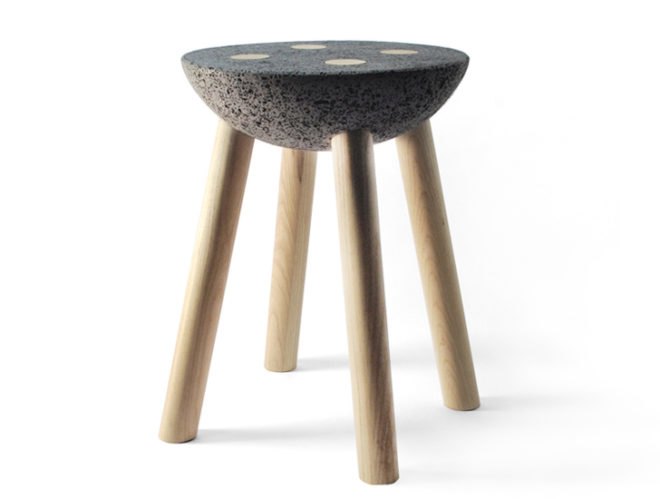 Panoramica, green design, sustainable design, industrial design, green furniture, green interiors, sustainable furniture, icff, new york design week, international contemporary furniture fair, Cooperativa Panoramica, mexican designers, materiality, stool