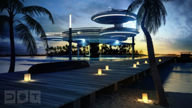 green design, eco design, sustainable design, Water Discus Hotel, Deep Ocean Technology, National Ministry of Tourism, Kuredhivaru, underwater hotel, Maldive