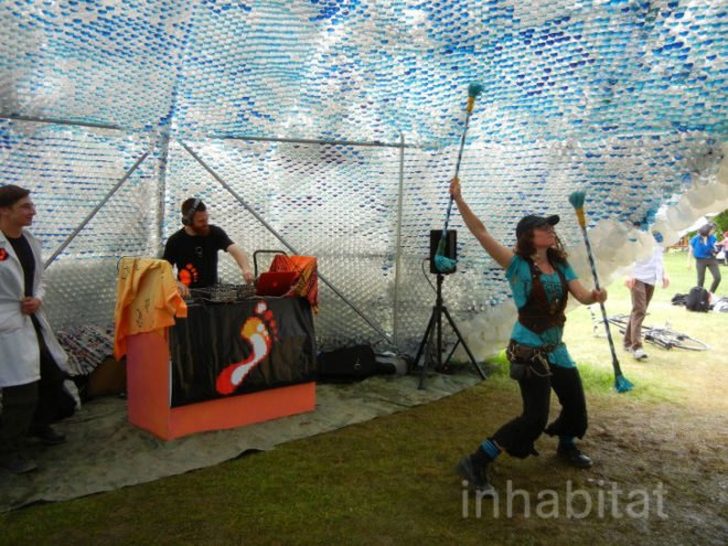 figment, figment festival, governors island, green design, Head in the CLouds, Jason Klimoski, Lesley Chang, recycled plastic bottles, STUDIKCA, Head in the CLouds