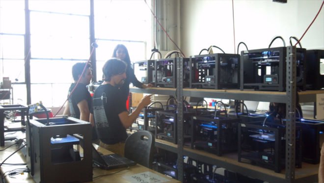 3d printing, 3d printers, 3d printing factory, 3d printing warehouse, makerbot factory, makerbot brooklyn, makerbot nyc, makerbot, 3d printing companies, bre pettis