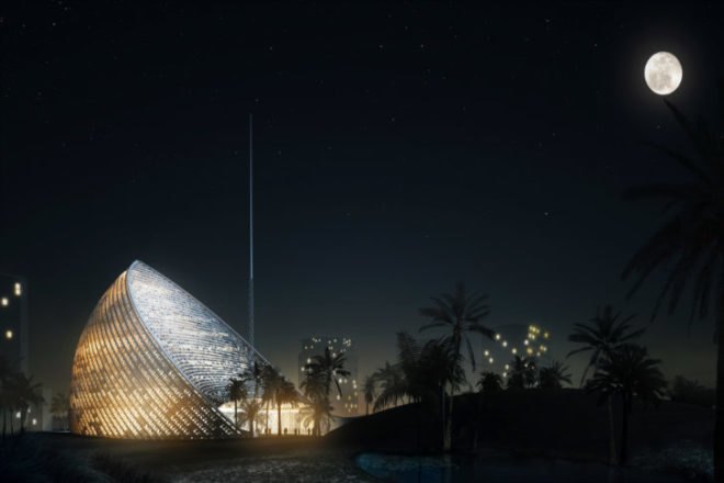 ARPT Headquarters, Mario Cucinella Architects, desert architecture, algeria, natural ventilation, bioclimatic design