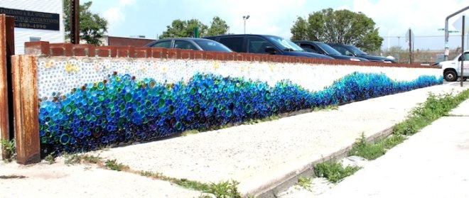 Lisa Be, Long Beach, New York art projects, Hurricane Sandy, plastic, recycling initiatives, public art, eco-art, community art project in New York, When the Beach Met the Bay