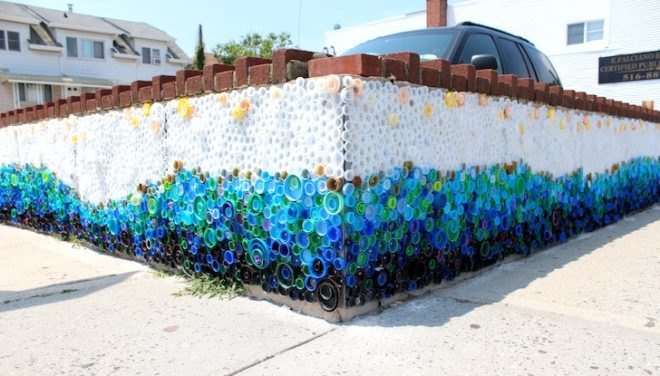 Lisa Be, Long Beach, New York art projects, Hurricane Sandy, plastic, recycling initiatives, public art, eco-art, community art project in New York, When the Beach Met the Bay
