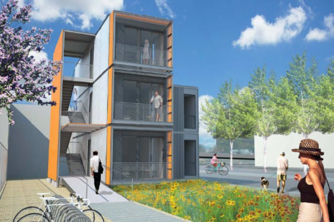 Brooklyn, Prefab Disaster Housing, Garrison Architects, office of emergency management, disaster, nyc disaster, emergency housing, us army corps of engineers,