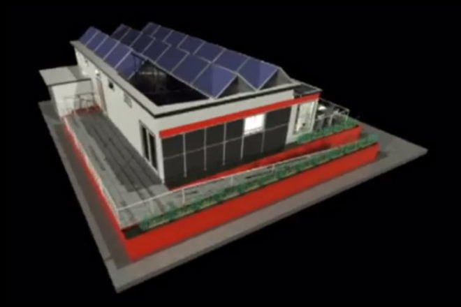 Chameleon House, Team Missouri S&T, 2013 solar decathlon, solar decathlon, solar house, prefab house, flexible housing