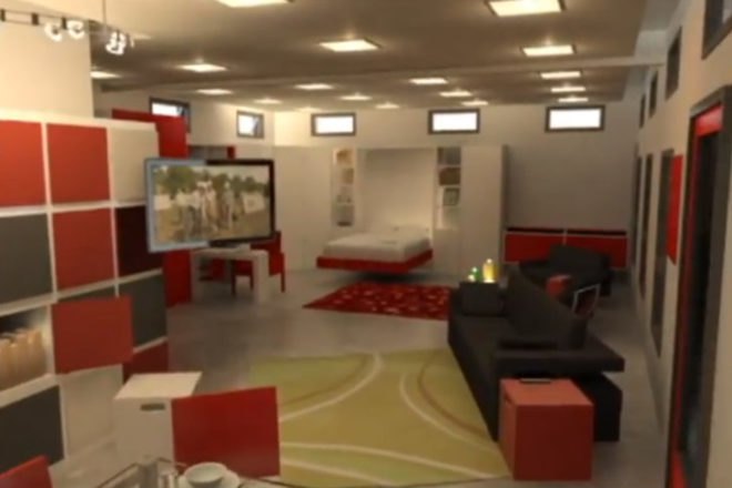 Chameleon House, Team Missouri S&T, 2013 solar decathlon, solar decathlon, solar house, prefab house, flexible housing