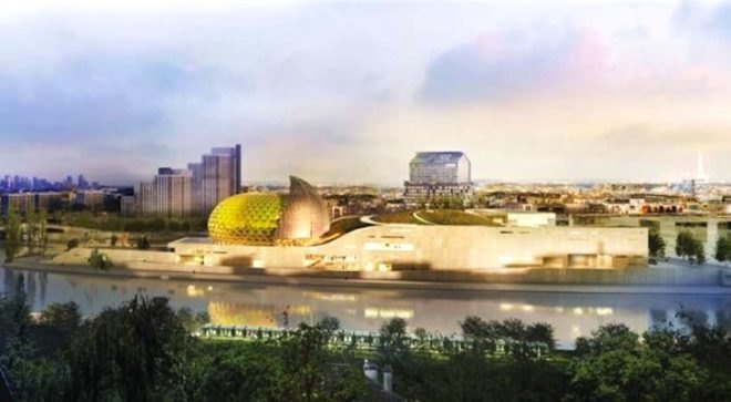Shigeru Ban, Cité Musicale, International Design Competition, Japanese architects, Japanese design, mixed use cultural building, Paris Opera Ballet School, Seine River projects, gateway to Paris, urban development, brownfield rehabilitation,