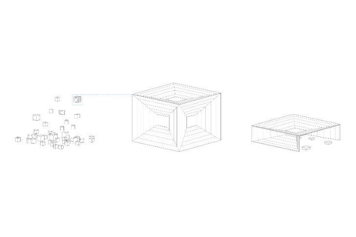 Cristal, Sitbon Architectes, crystal pavilion, salt, dead sea, salt building, salt encrusted, nature center
