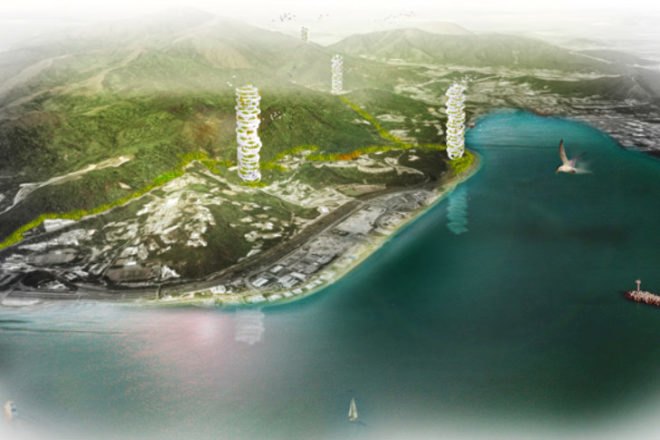 Dyv-Net, Vertical Farm, JAPA Architects, china, urban farm, dynamic vertical networks, sustainable food