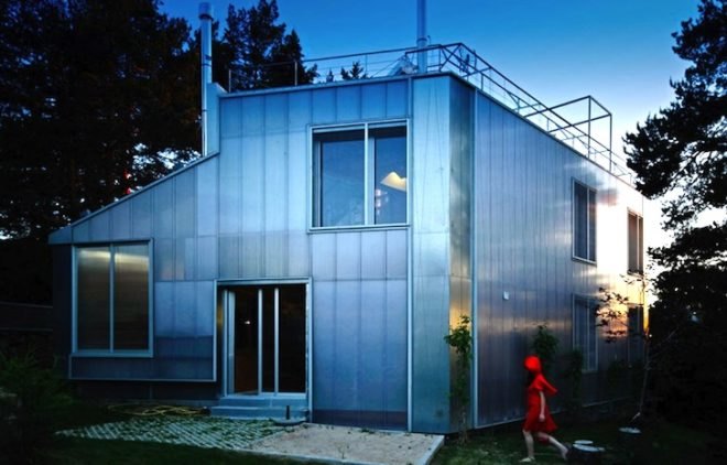 Miguel de Guzmán, Veidimanna Protum, Espinar House, Spain, natural light, rooftop garden, green roof, homes with mountain views in Spain, eco-design, green design, sustainable design, greenhouse, energy efficiency, daylighting, Sierra de Madrid, Segovia,