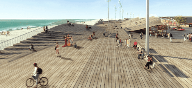 FAR ROC, for a resilient rockaway, green design, NYC architecture competition, Rockaway design competition, storm-resilient architecture NYC, waterfront development, flood-prone areas, architecture, green design, sustainable design, eco-design