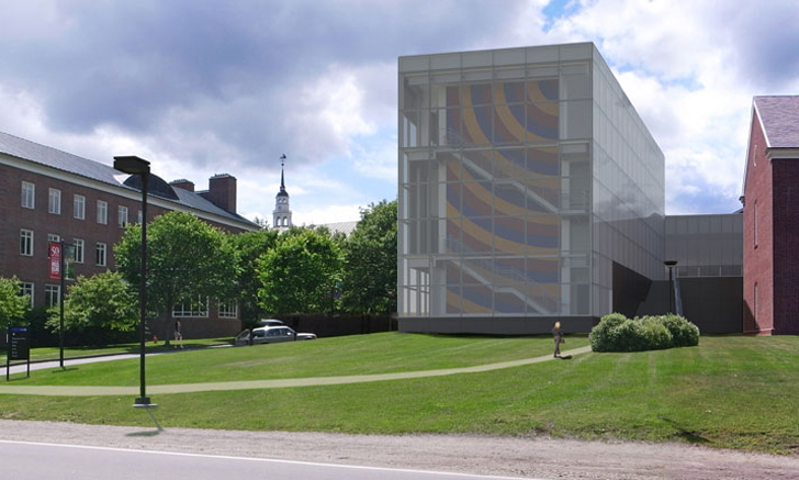 green design, eco design, sustainable design, LEED Silver, Frederick Fisher and Partners Architects, LEED SIlver museum, Alford-Lunder Family Pavilion, Sol LeWitt, Richard Serra, Coby College Museum of Art