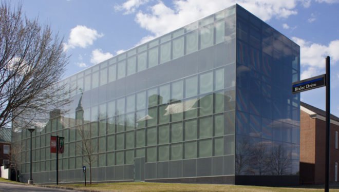 green design, eco design, sustainable design, LEED Silver, Frederick Fisher and Partners Architects, LEED SIlver museum, Alford-Lunder Family Pavilion, Sol LeWitt, Richard Serra, Coby College Museum of Art