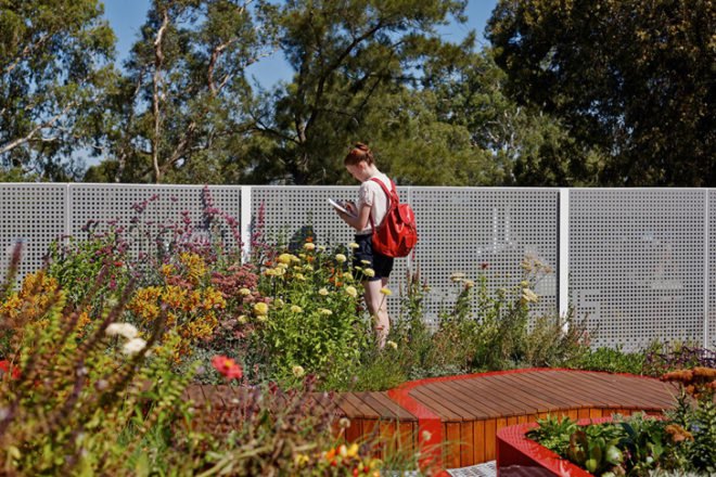 green design, eco design, sustainable design, University of Melbourne Burnley Campus, BUrnley Living Roofs, HASSELL, Demonstration Roof, Biodiversity Roof, Research Roof