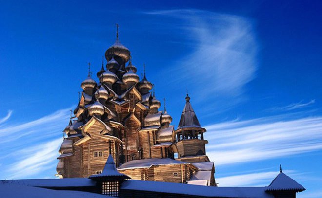 green design, eco design, sustainable design, Kizhi Pogost, UNESCO World Heritage Site, tallest wooden structure in the world, timber building, Church of the Transfiguration, Karelia Russia