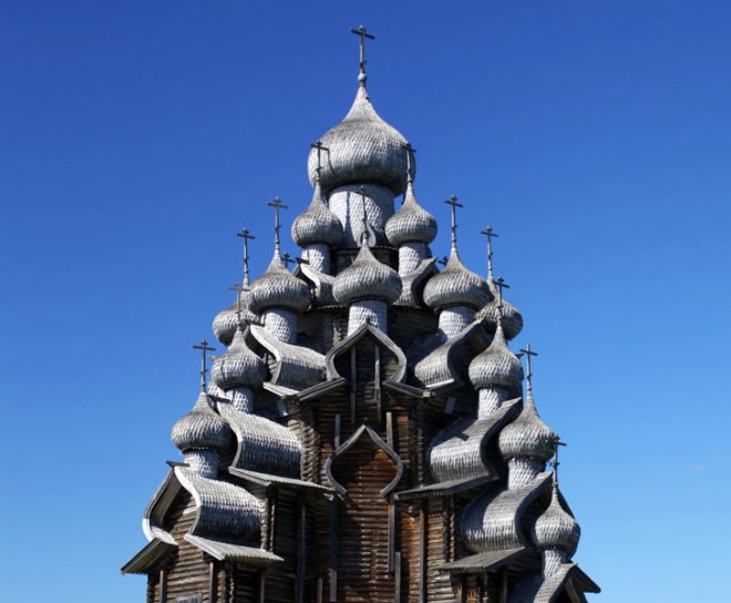 green design, eco design, sustainable design, Kizhi Pogost, UNESCO World Heritage Site, tallest wooden structure in the world, timber building, Church of the Transfiguration, Karelia Russia