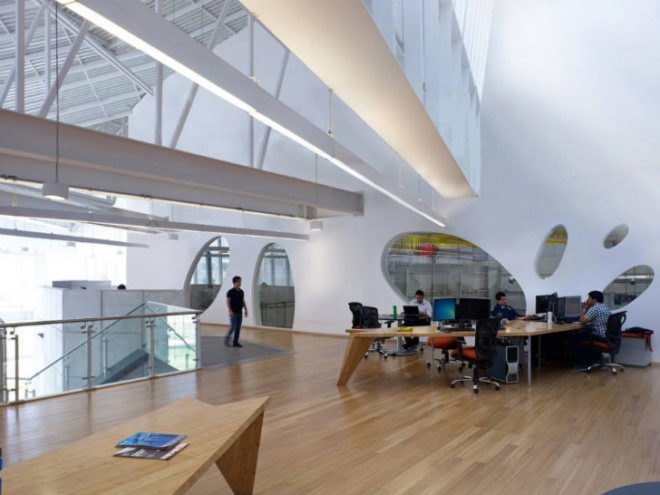 Metalsa SA, Brooks Scarpa, industrial building, daylighting, monterrey, mexico, saw-toothed, eco factory,