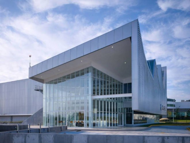 Metalsa SA, Brooks Scarpa, industrial building, daylighting, monterrey, mexico, saw-toothed, eco factory,