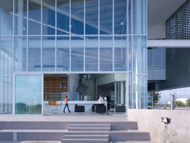 Metalsa SA, Brooks Scarpa, industrial building, daylighting, monterrey, mexico, saw-toothed, eco factory,