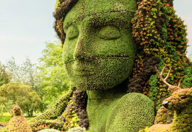 2013 Mosaïcultures Internationales de Montréal (MIM), Montreal Botanical Garden, botanical art, plant sculptures, gardening, horticulture, plant art, outdoor exhibition Montreal