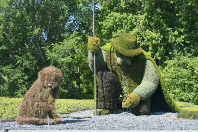 2013 Mosaïcultures Internationales de Montréal (MIM), Montreal Botanical Garden, botanical art, plant sculptures, gardening, horticulture, plant art, outdoor exhibition Montreal