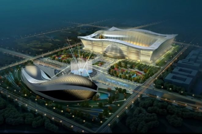 world's largest building, new century global center, tainfu new district, china, wind farms, superpower, pentagon, world's largest free standing building, chengdu, china superpower