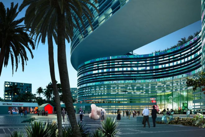 OMA, Miami Beach Convention Center, Rem Koolhaas, Miami Beach, Design Competition