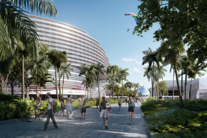 OMA, Miami Beach Convention Center, Rem Koolhaas, Miami Beach, Design Competition