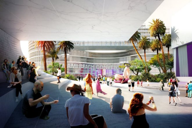 OMA, Miami Beach Convention Center, Rem Koolhaas, Miami Beach, Design Competition