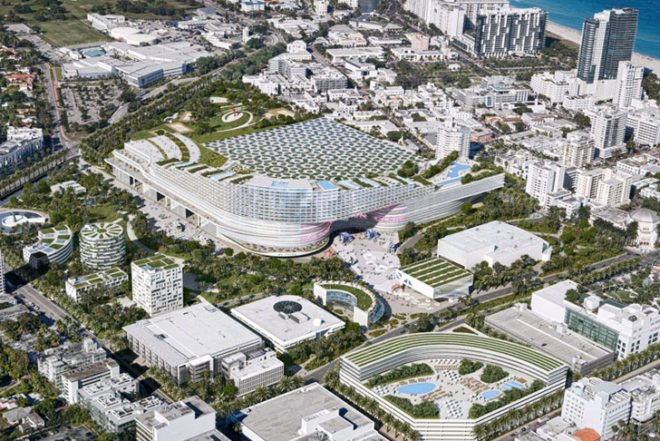 OMA, Miami Beach Convention Center, Rem Koolhaas, Miami Beach, Design Competition