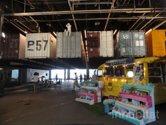green design, eco design, sustainable design, Pier 57, Youngwoo and Associates, Churtichaga and Quadra-salcedo, Magic Carpet Pier 57, shipping containers, cargotecture, South Head House Pier 57, Manhattan waterfront