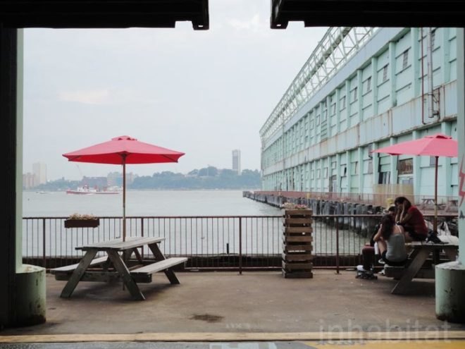 green design, eco design, sustainable design, Pier 57, Youngwoo and Associates, Churtichaga and Quadra-salcedo, Magic Carpet Pier 57, shipping containers, cargotecture, South Head House Pier 57, Manhattan waterfront