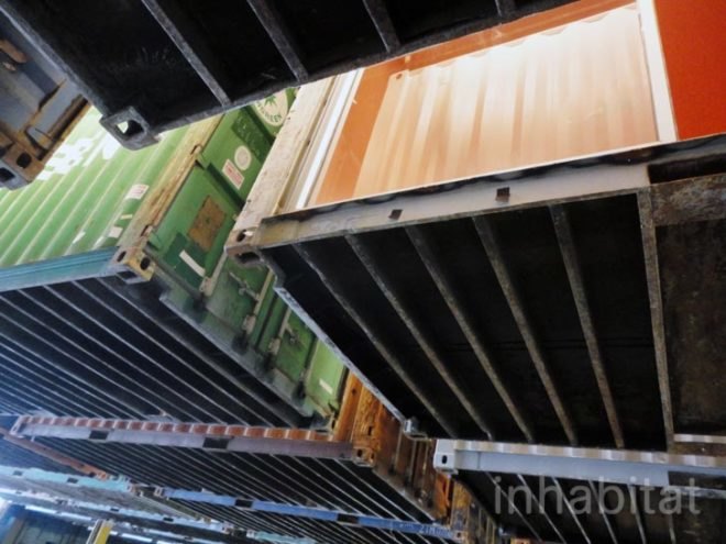 green design, eco design, sustainable design, Pier 57, Youngwoo and Associates, Churtichaga and Quadra-salcedo, Magic Carpet Pier 57, shipping containers, cargotecture, South Head House Pier 57, Manhattan waterfront