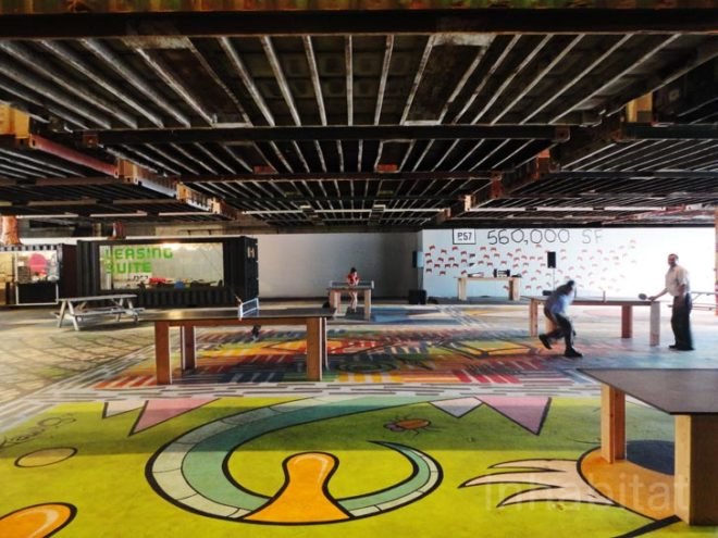 green design, eco design, sustainable design, Pier 57, Youngwoo and Associates, Churtichaga and Quadra-salcedo, Magic Carpet Pier 57, shipping containers, cargotecture, South Head House Pier 57, Manhattan waterfront