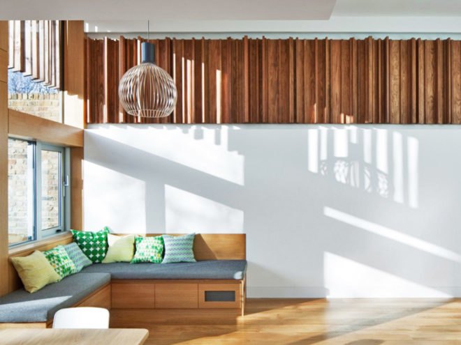 Paul Archer Design, Power House, London, Refurbished House, Rennovated House, Modern Architecture, Modernist House, Nordic Style House, Day lighting, Open Spaces, Green House, Highbury, Timber Panels, Contemporary House