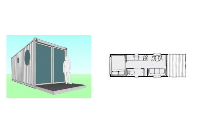 ShelterKraft Werks, cargotecture, shipping container home, shipping containers, shipping container studio, seattle