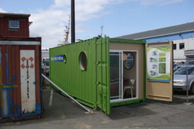 ShelterKraft Werks, cargotecture, shipping container home, shipping containers, shipping container studio, seattle