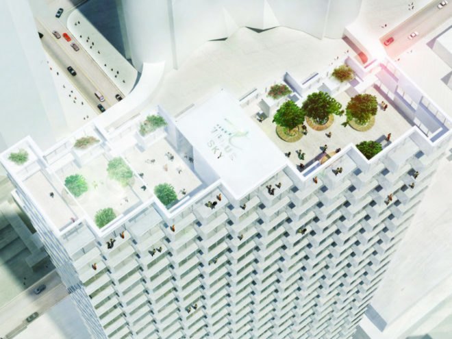 Telus Sky Tower, BIG, dialog, calgary, canada, eco tower, eco skyscraper, telus sky, sky garden